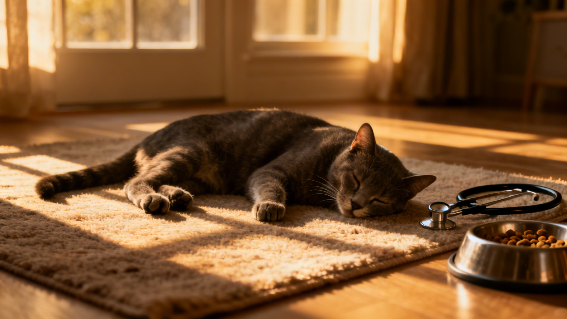 How to Tell If Your Indoor Cat Is Sick: 10 Warning Signs Every Owner Should Know – AI Featured Image