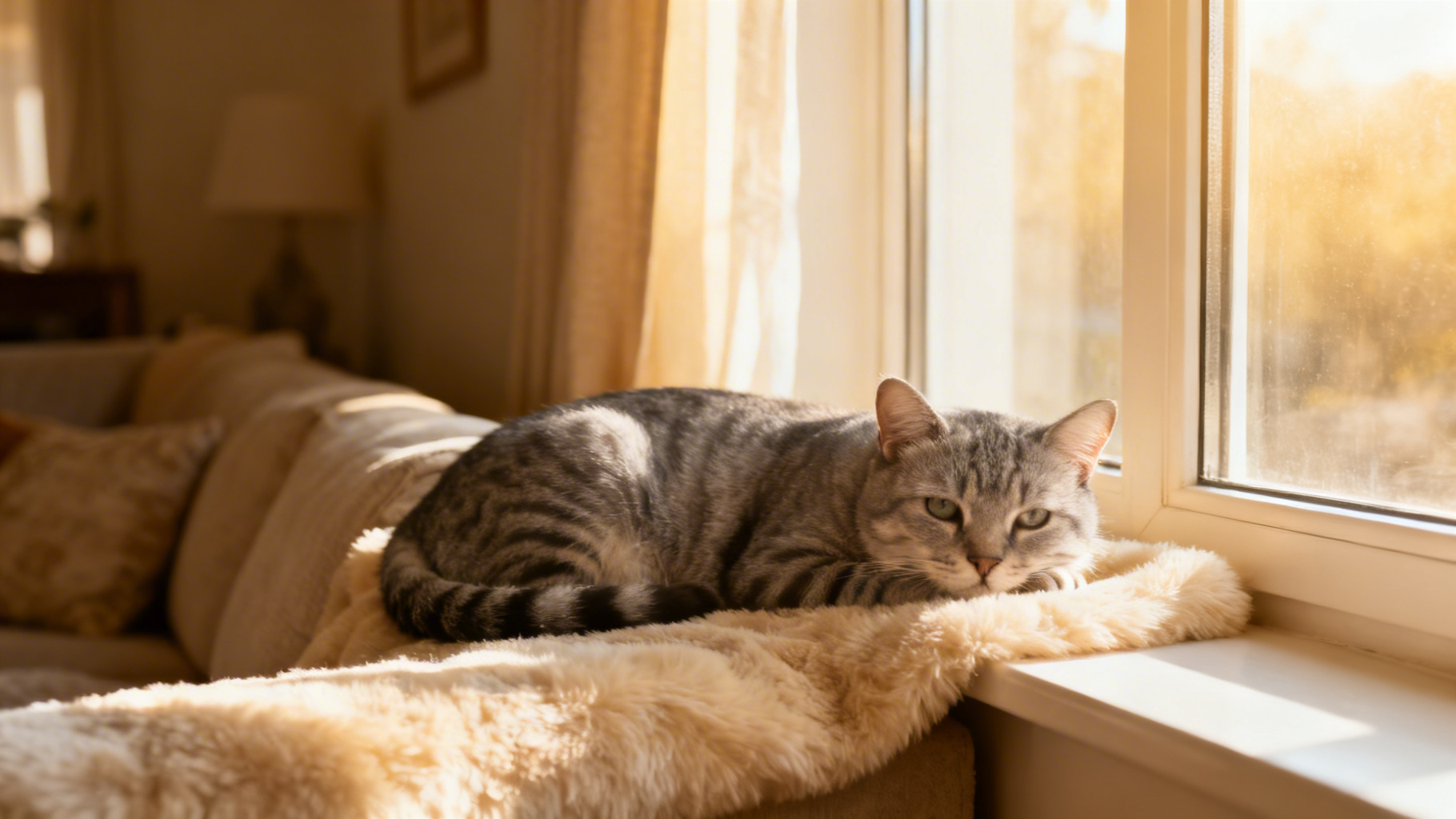Senior Indoor Cat Care: A Complete Guide to Caring for Your Aging Cat – AI Featured Image