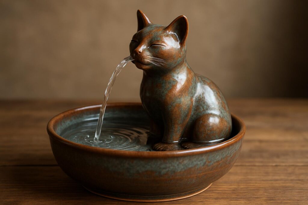 featured buyer ceramic fountains.jpg for indoor cats